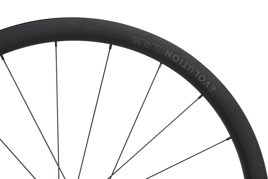 Evolution SL R.35 Aluminium, Centerlock, 12x100 mm - zwart