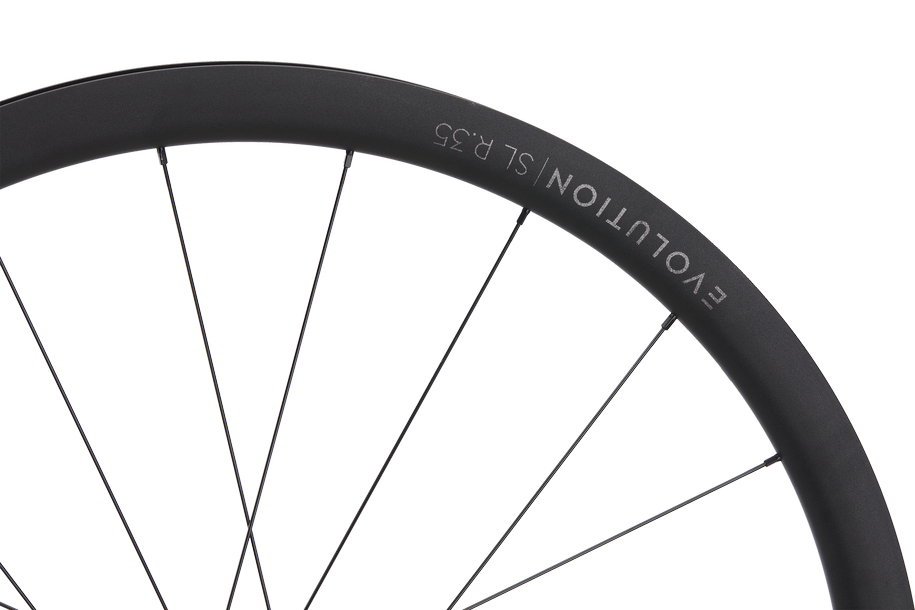 Evolution SL R.35 Aluminium, Centerlock, 12x148 mm, Shimano HG - schwarz