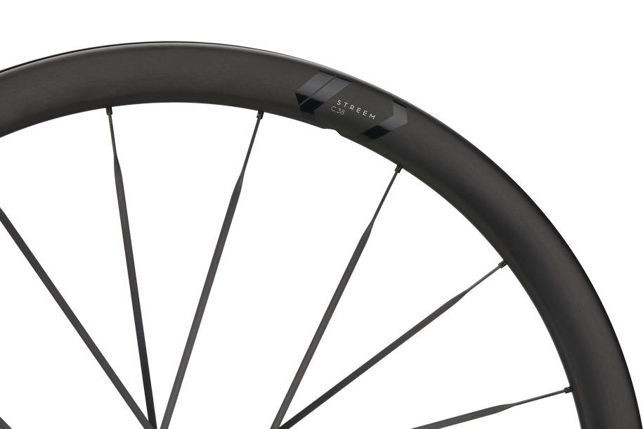 Streem Climbing 38 VONOA Carbon, Centerlock, 12x142 mm, Shimano HG - black