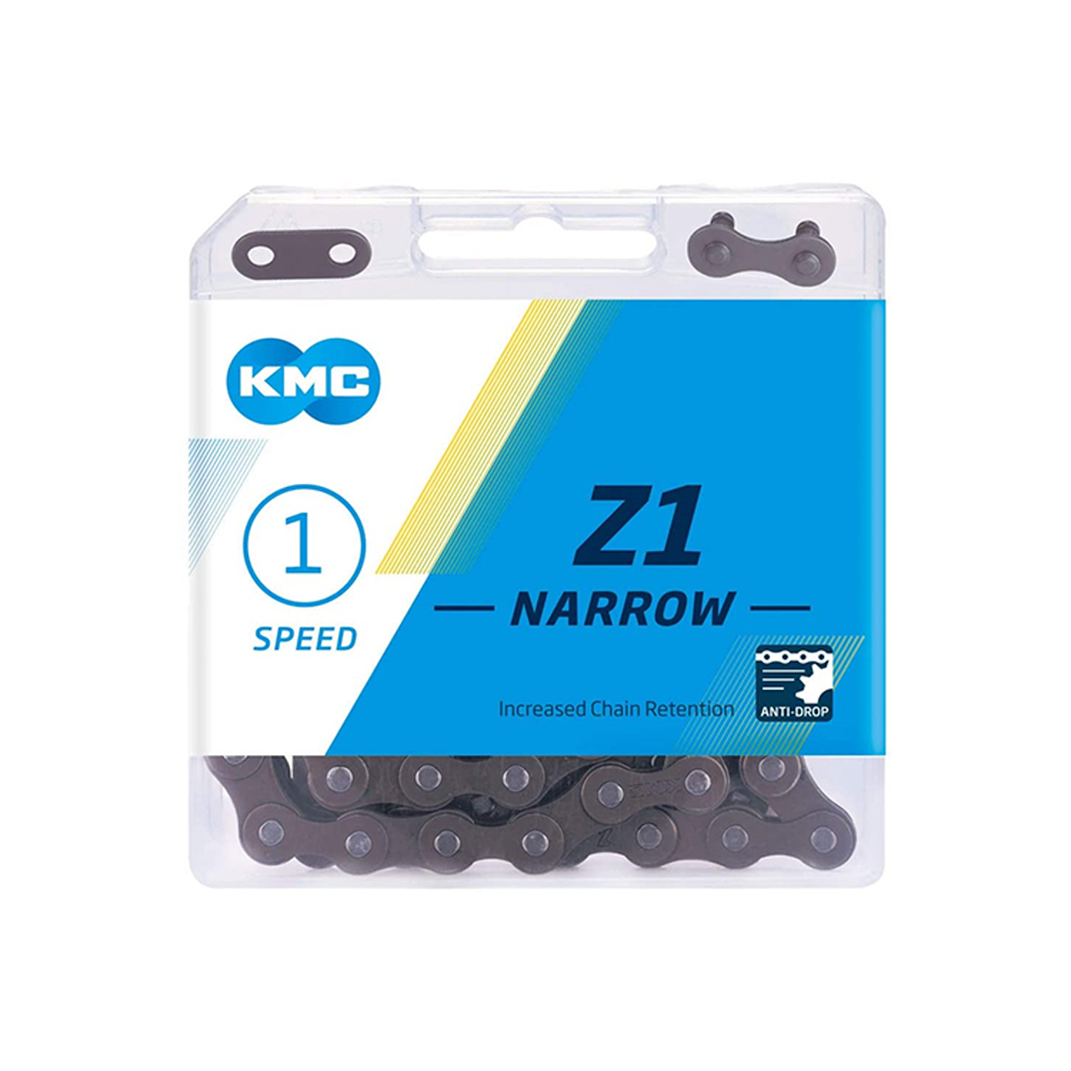 Chaîne Z1 simple, 112 maillons - Narrow Brown