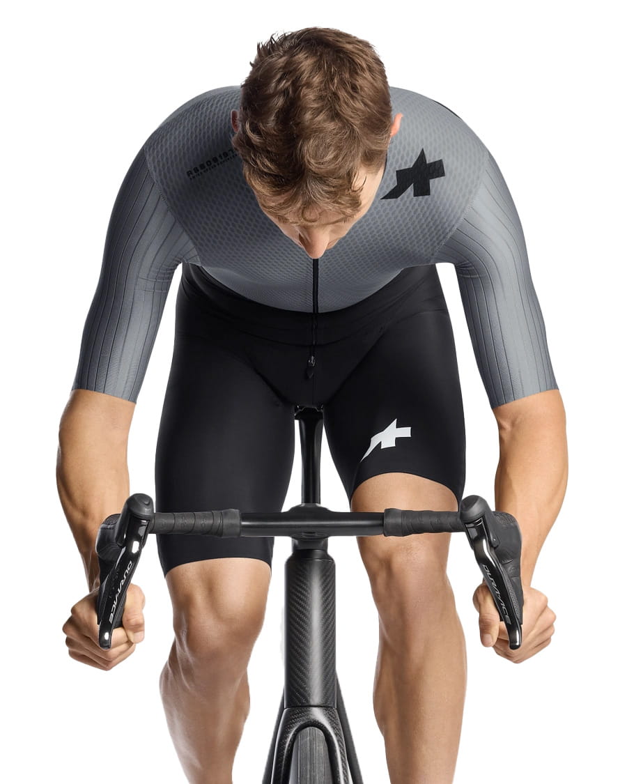 LE HOUDINI Roadsuit S11 - Fanatic Silver Assos