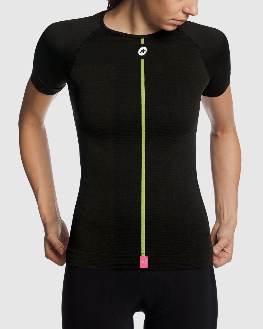 Women’s Spring Fall SS Skin Layer kurzärmlig - Black Series