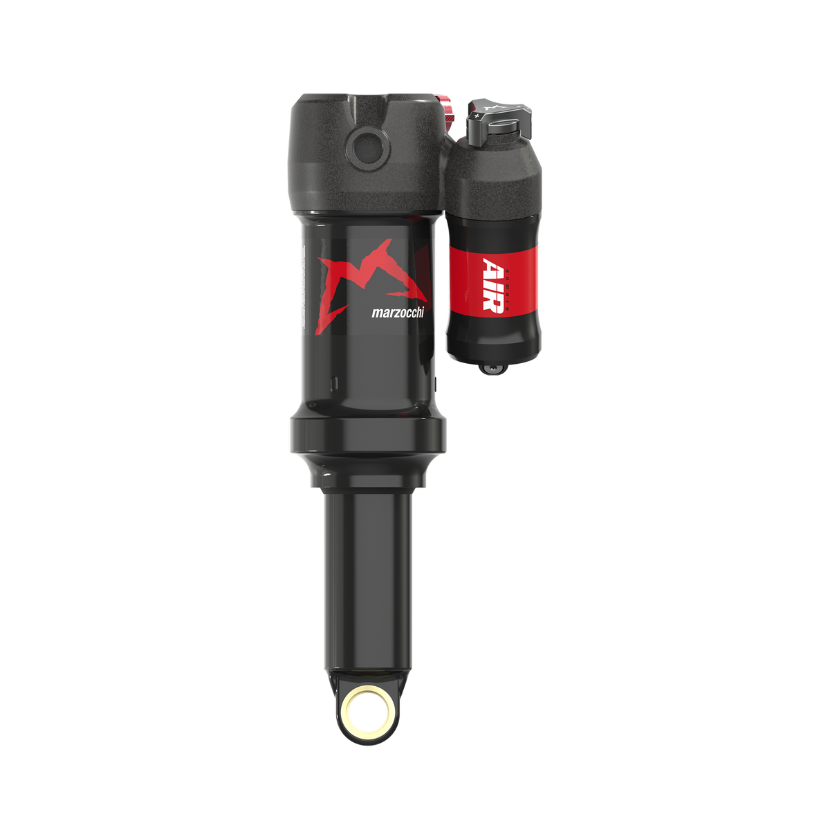 Bomber Air Performance Luftdämpfer Trunnion 205x60 mm - Schwarz