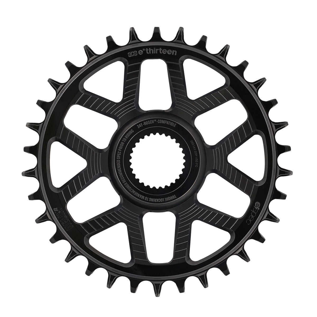 Helix R e*spec Bosch SX/CX Gen4 Direct Mount Kettenblatt - black
