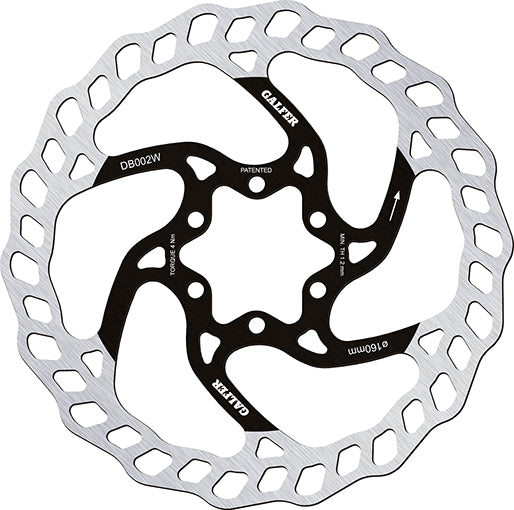 Wave brake discs