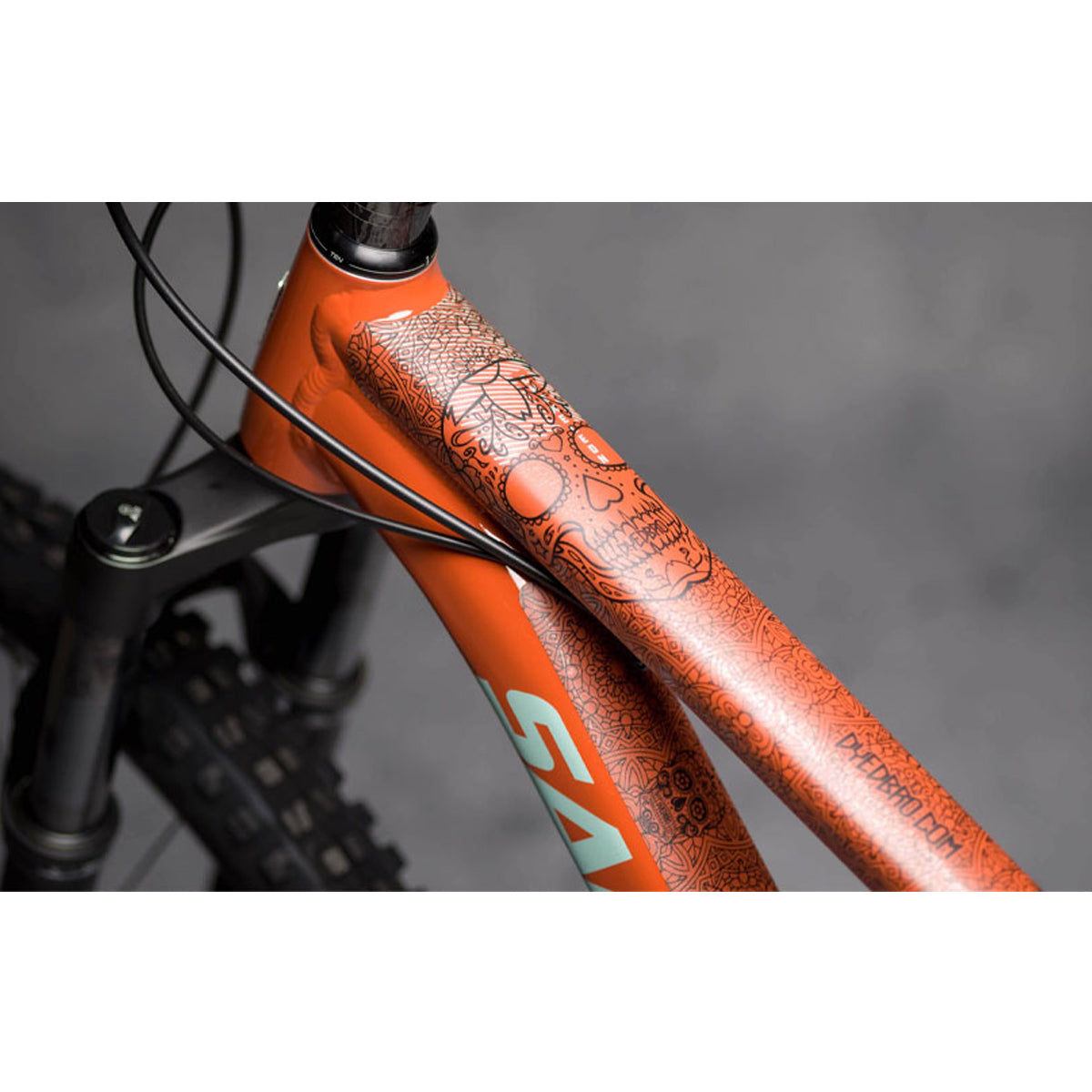 Frame Protection Kit - Día de Muertos - Black Matte