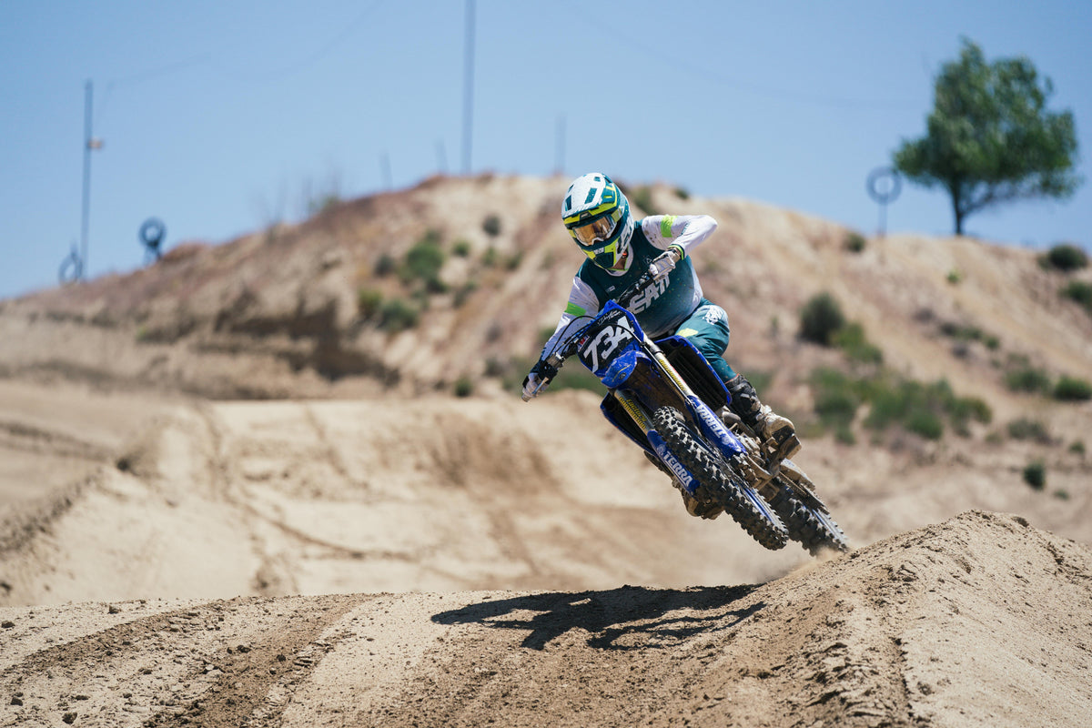 Jersey Moto 4.5 Lite Acid Fuel weiss-grün-lime