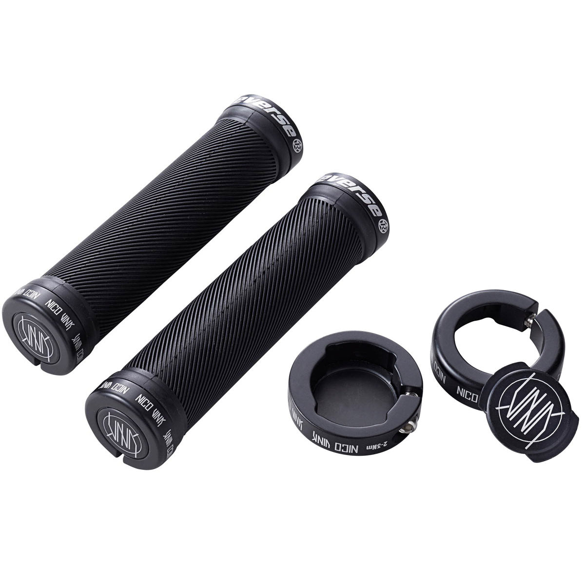 Nico Vink Signature Series Lock On Grips - black