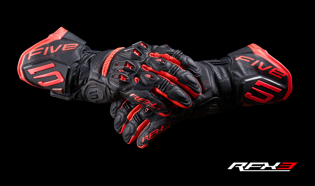 Handschuhe RFX3 EVO schwarz-rot
