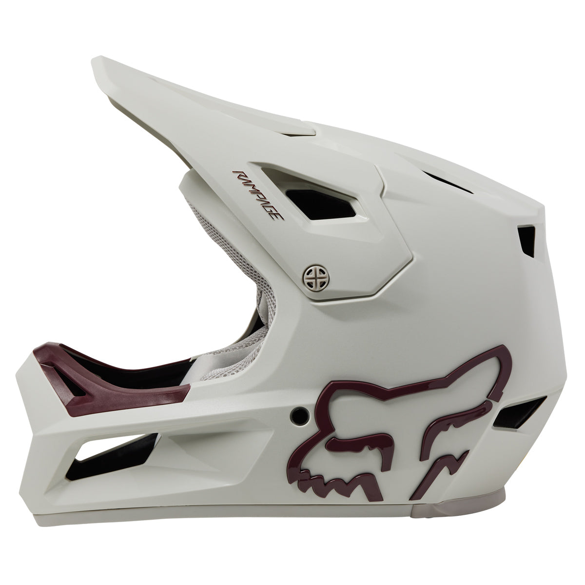Youth Rampage Helmet, CE/CPSC - vintage white