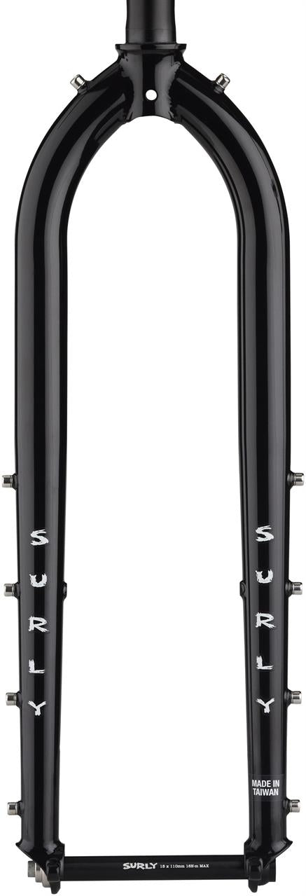 Dinner Fork horquilla de acero, 27,5"/29", 15x110 mm - Black