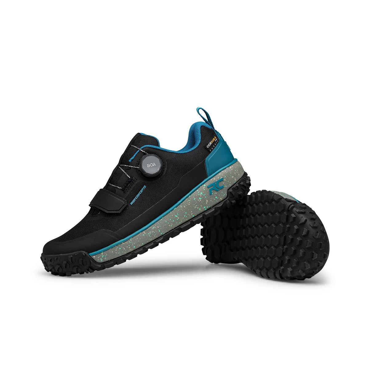 Flume BOA Flat Women's Shoe - Black/Tahoe Blue