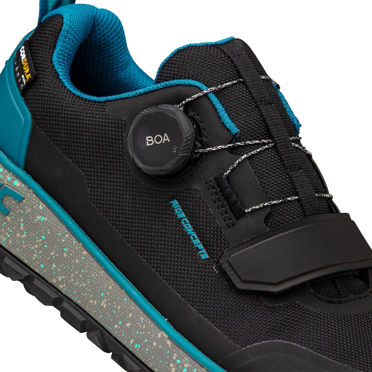 Flume BOA Flat Women's Shoe - Black/Tahoe Blue