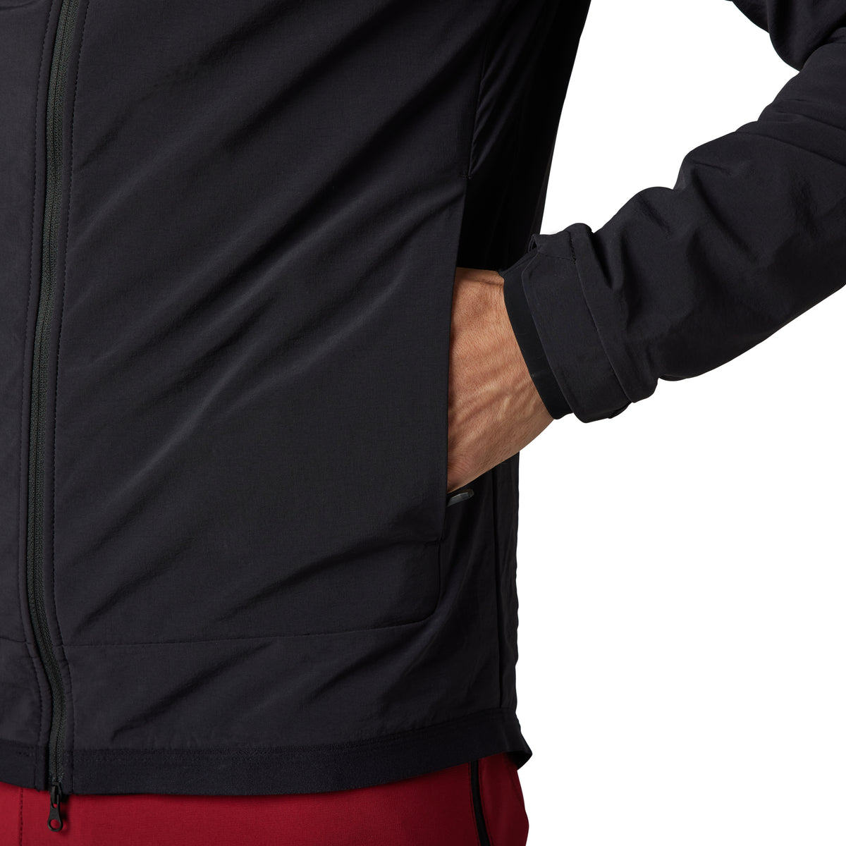 Defend Fire Alpha Jacke - Black