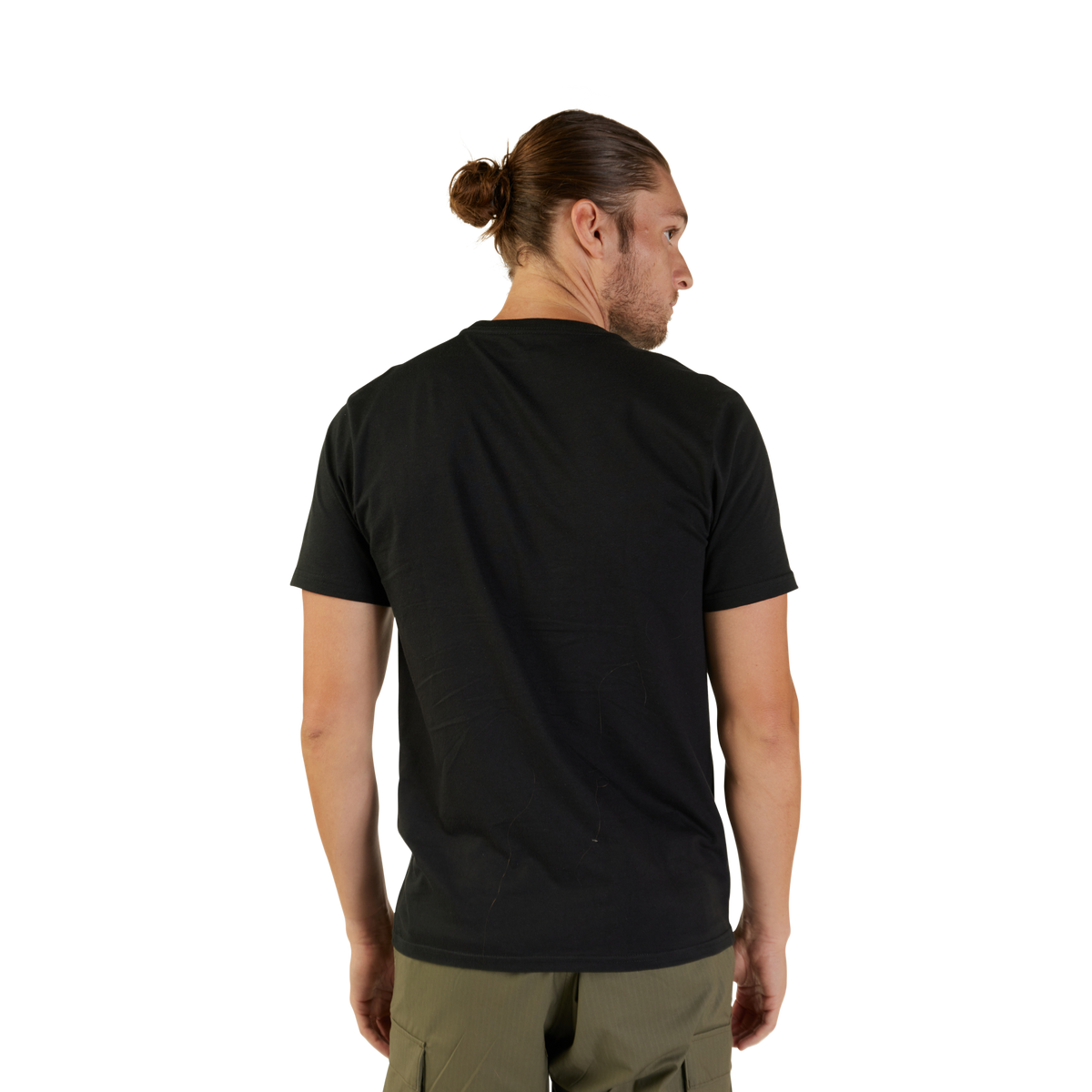 Fox Head Short Sleeve Premium T-Shirt - Black / Black