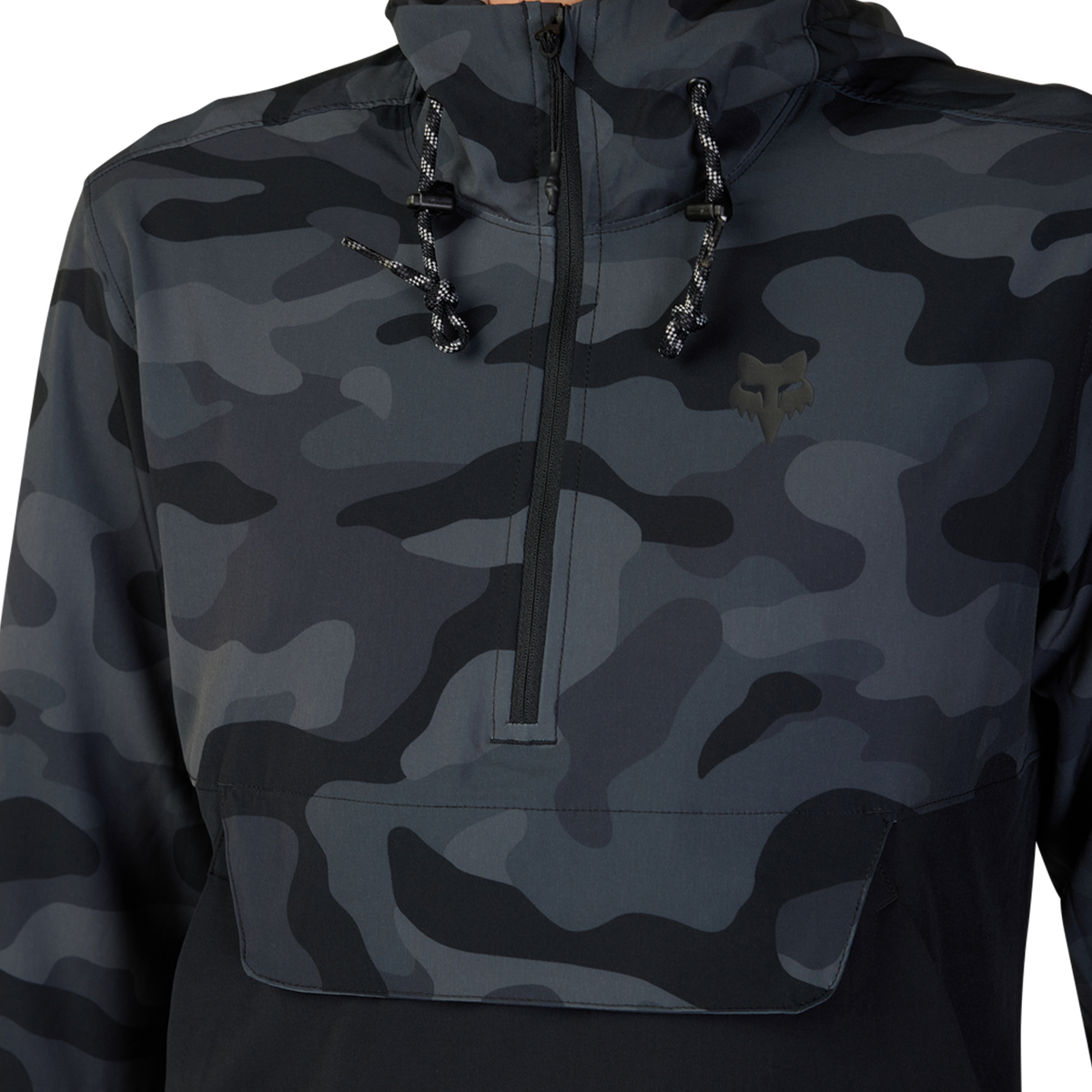 Ranger Wind Pullover - Black Camo