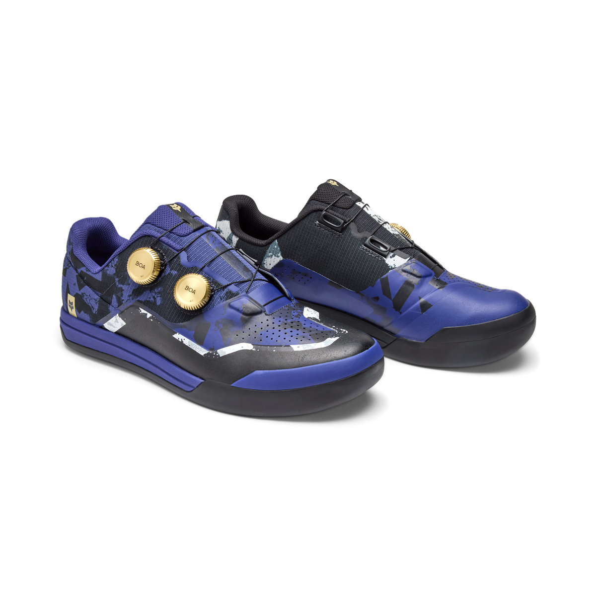 Fox Union Boa Flat Pedal Shoe - Goldstone Limited Edition - Purple