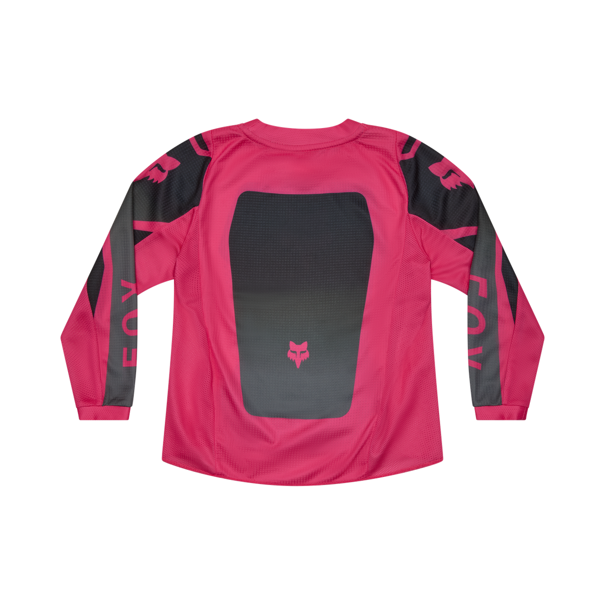 Kids Girls 180 Shield Jersey - Black/Pink Fox Racing