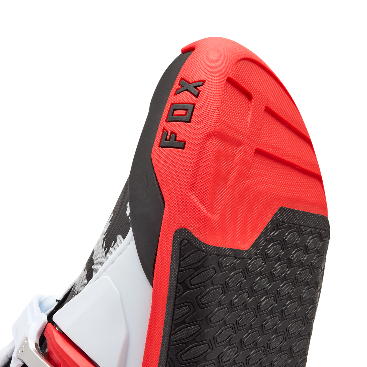 Motion Boot - White/Fluorescent Red