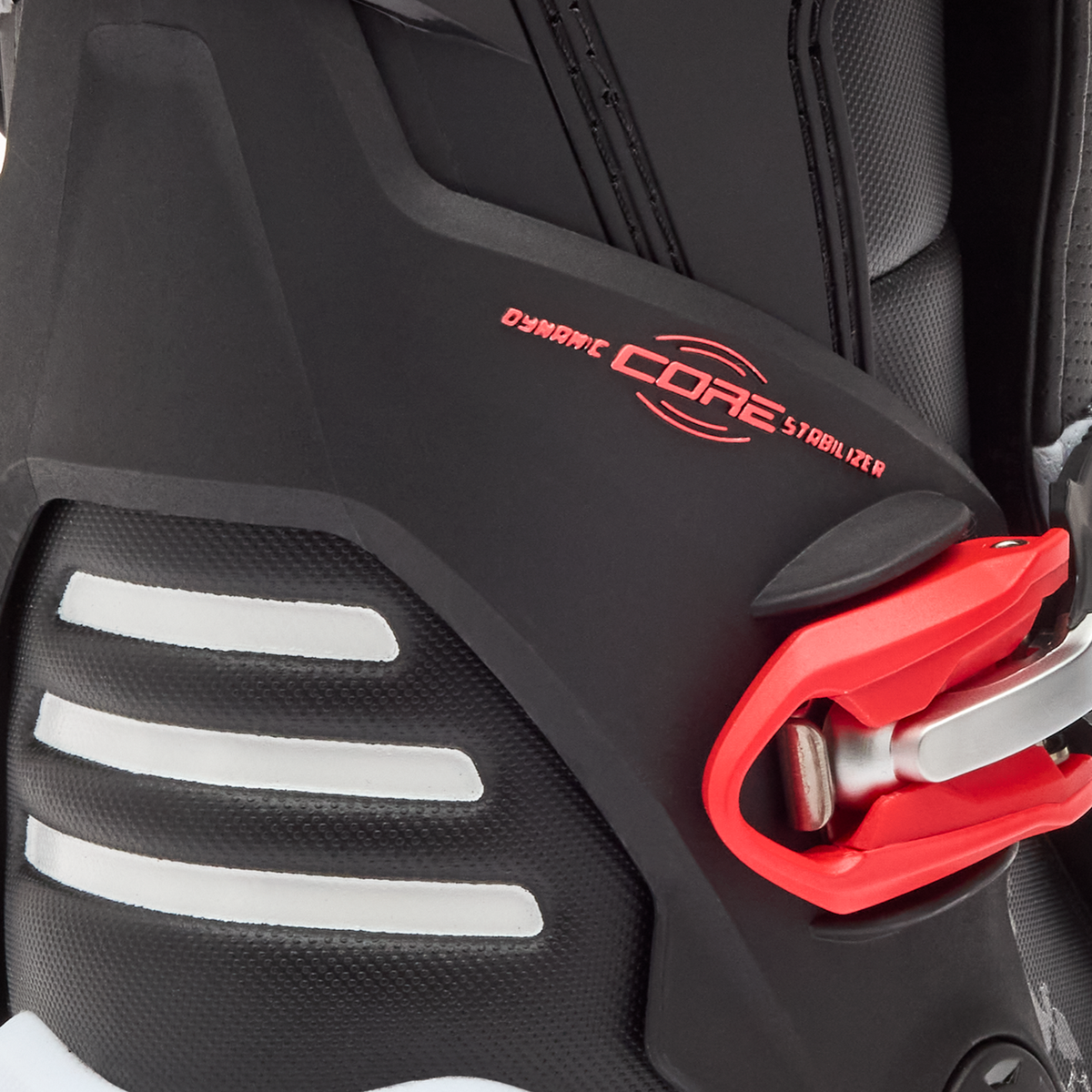 Motion Boot - White/Fluorescent Red