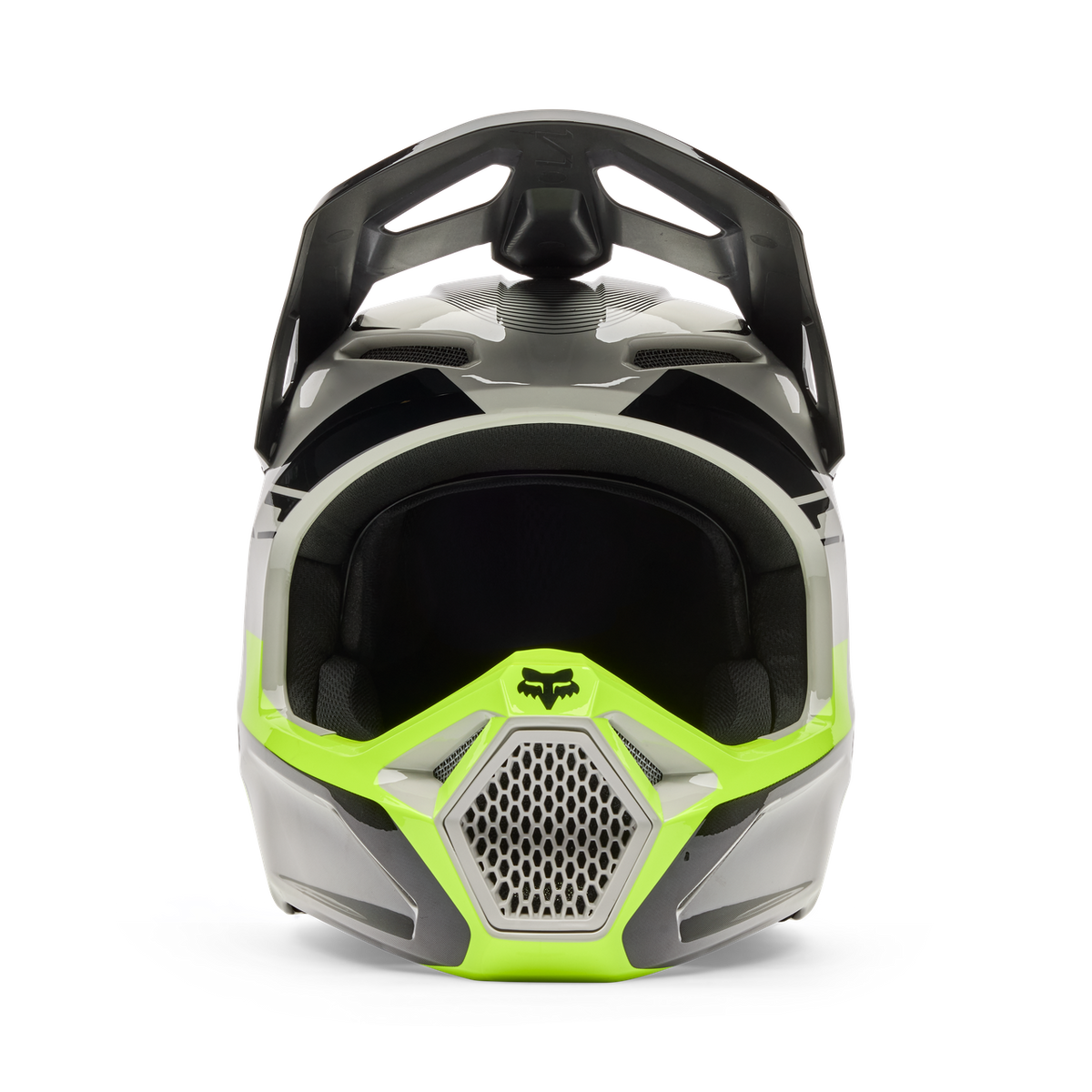 V1 Collect Fullface Helmet - Grey/Yellow