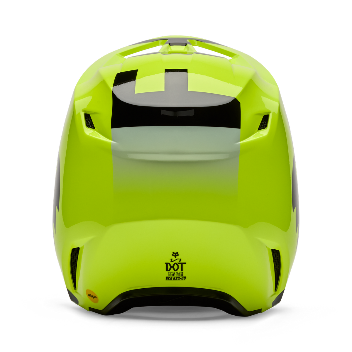 Casque intégral V1 Shield - Jaune Fluo