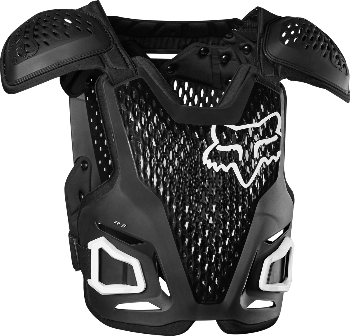 Youth R3 Chest Guard - Black