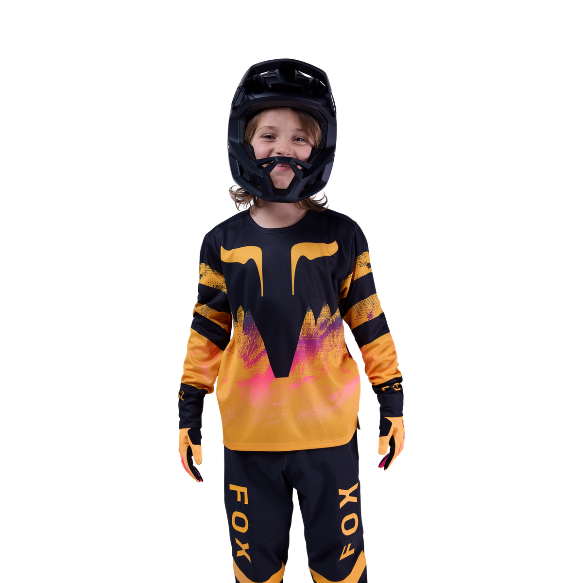 Youth Ranger Long Sleeve Jersey Kairos - Tangerine