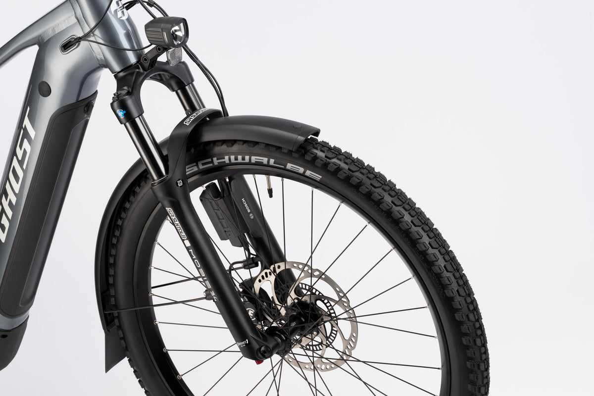 E-TERU Pro EQ ABS, 800 Wh - gris tempête/blanc glacial