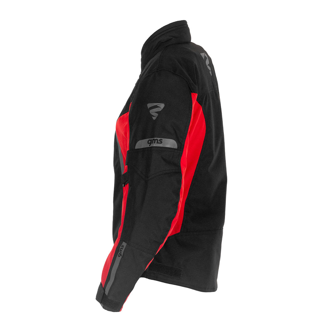 Damen Jacke Vega - schwarz-rot