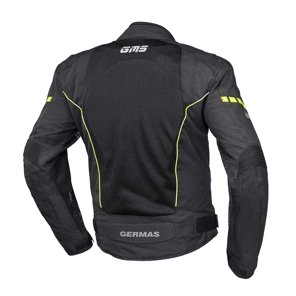 Jacke Samu Mesh - schwarz-gelb