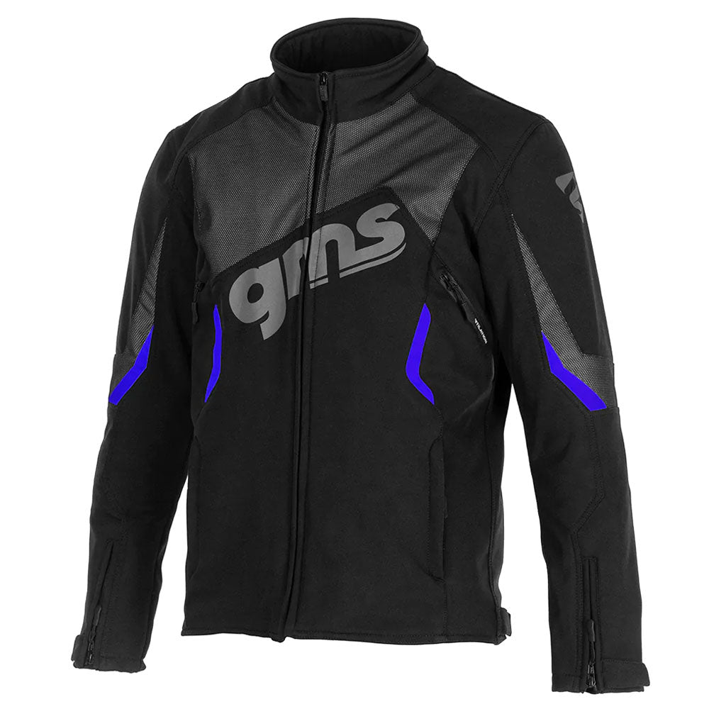 Softshelljacke Arrow - schwarz-blau