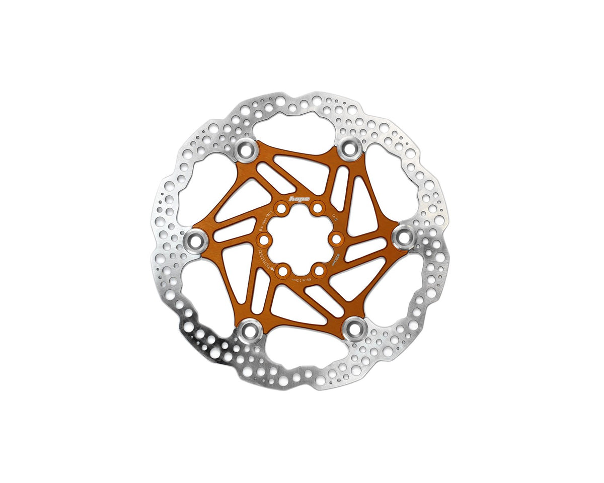Floating Disc Brake Rotor - orange