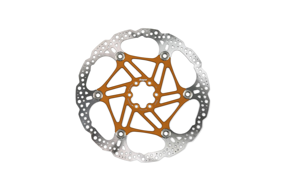 Floating Disc Brake Rotor - orange