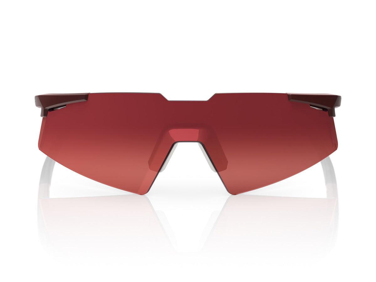 100% A2 - Brown/Red Gradient Lens - Run Soft Tact Chocolate