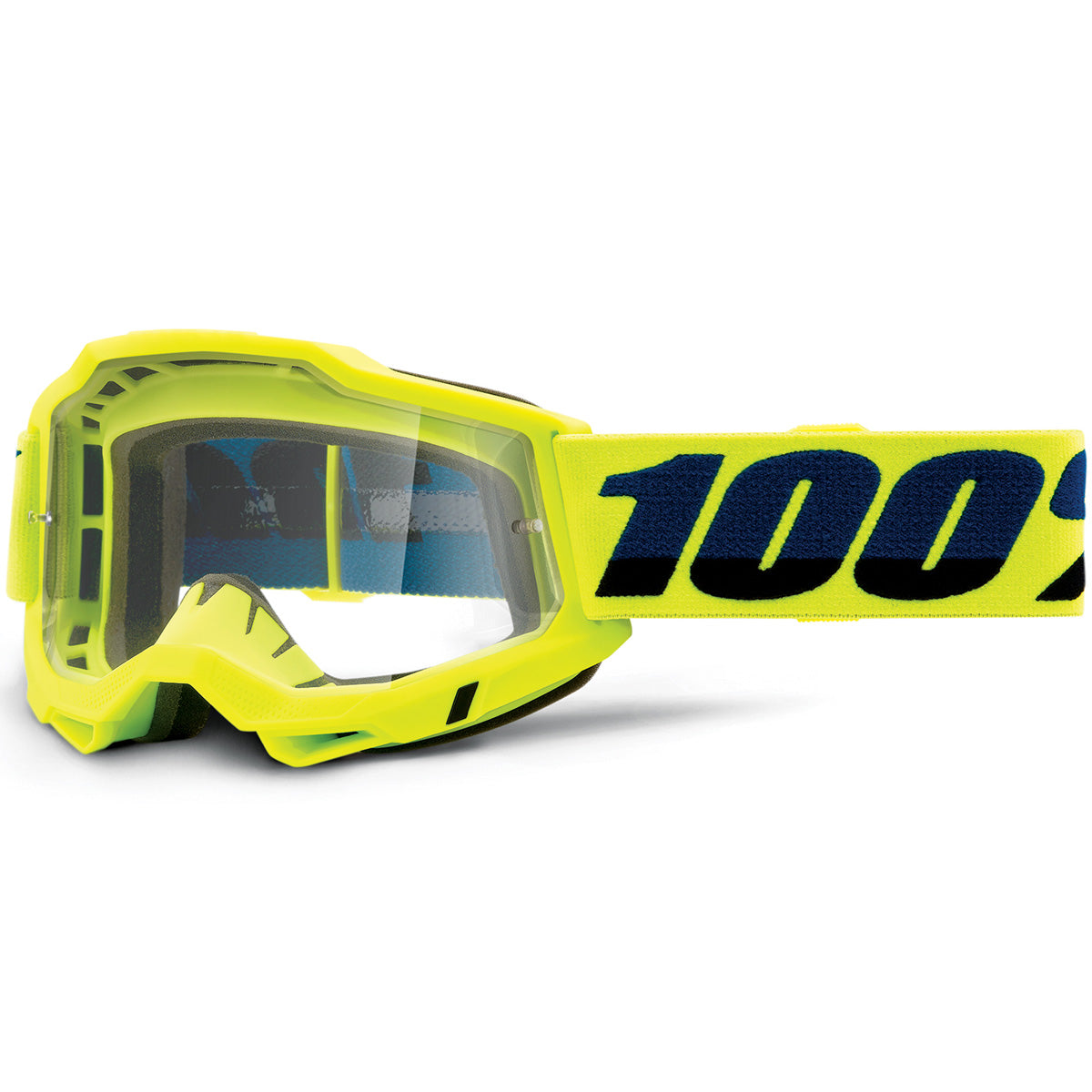 Accuri Gen.2 Lunettes Anti-Buée Clair - Jaune Néon