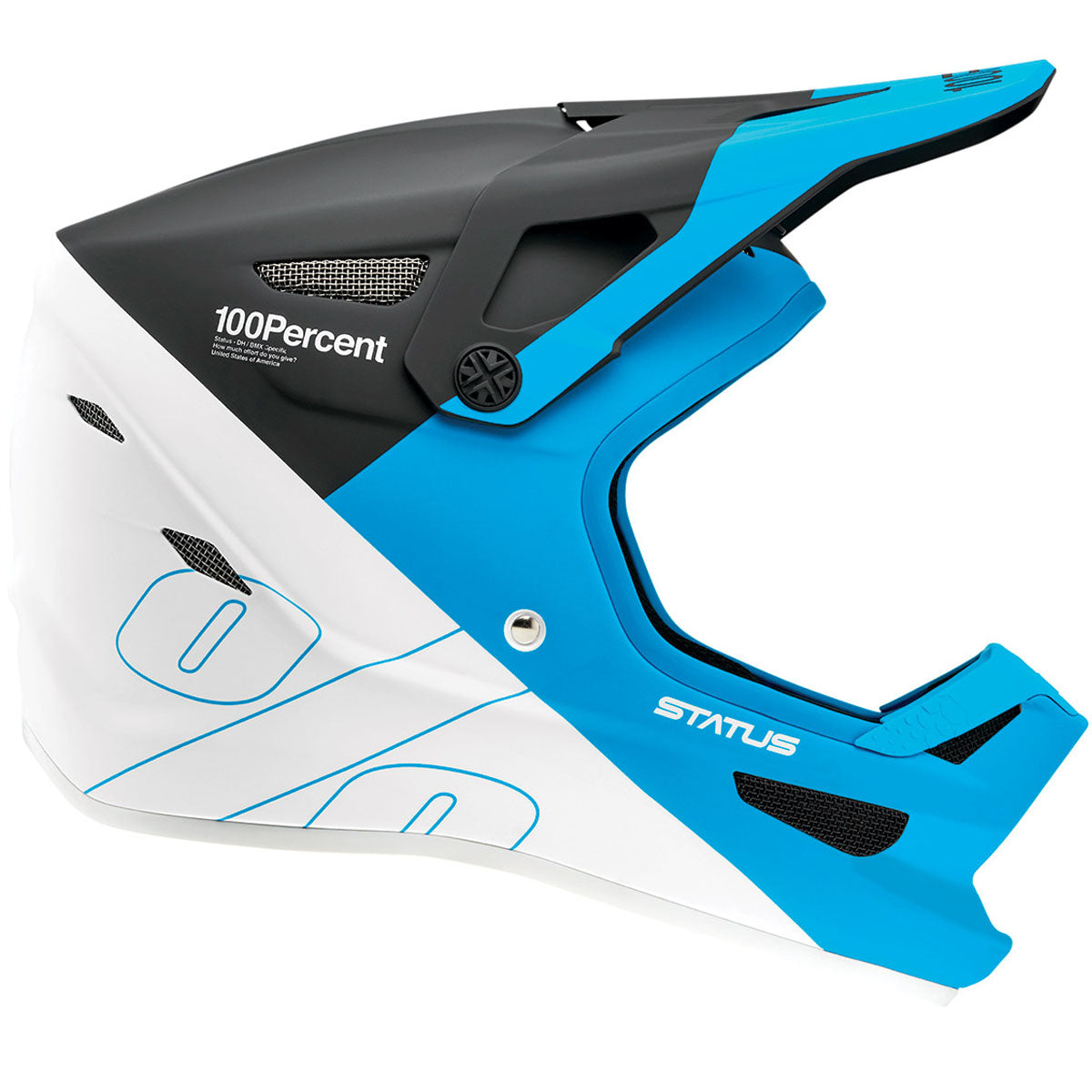 Status Helmet - Blue/White/Black