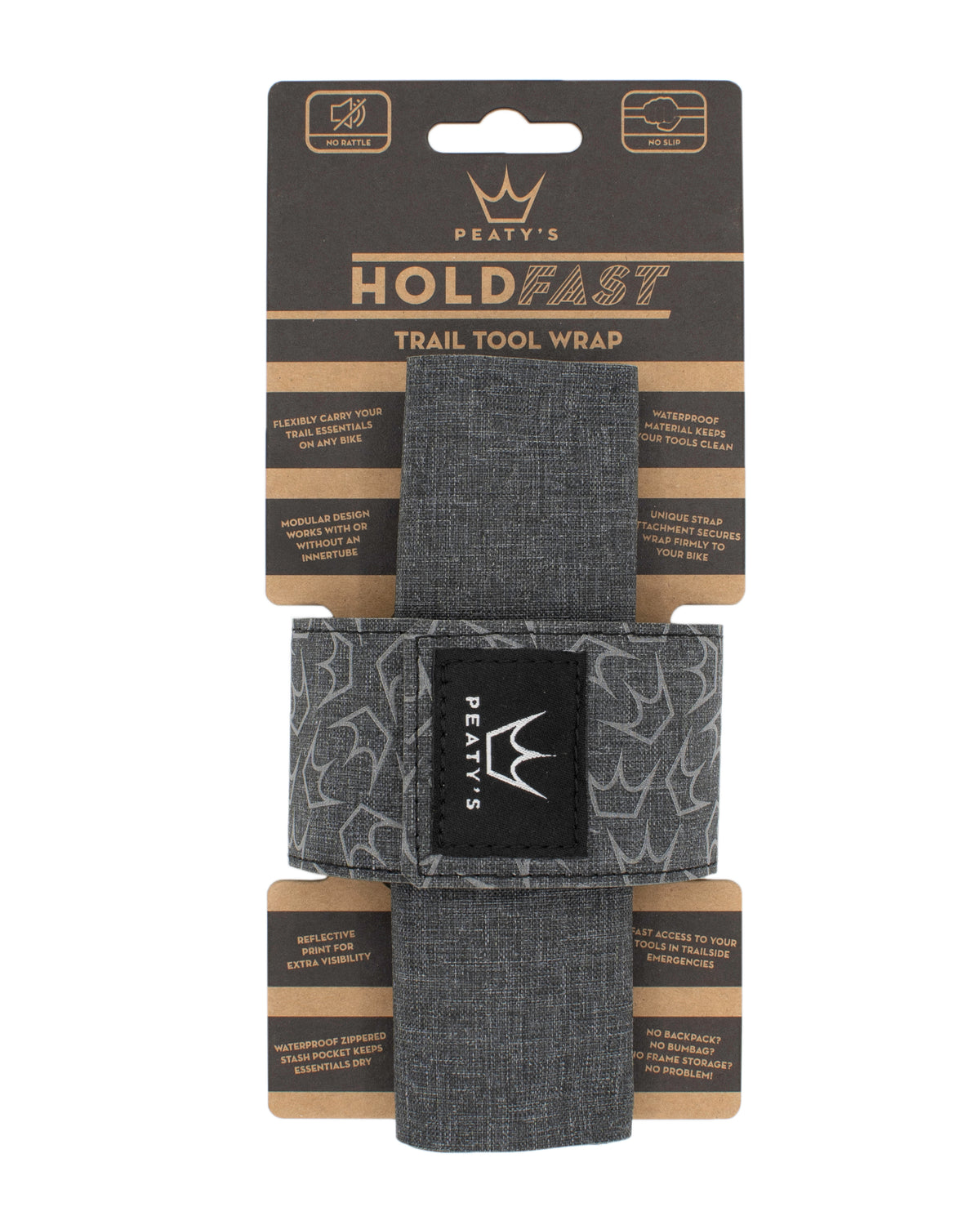 HoldFast Trail Tool Wrap - Slate Grey