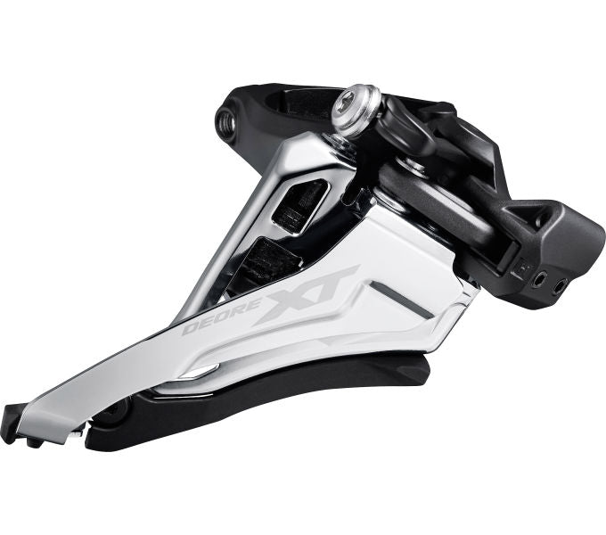 Umwerfer DEORE XT FD-M8100 2x12 SIDE SWING - Schelle mittig