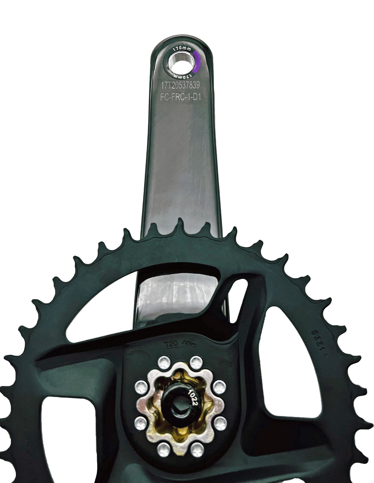 Force 1 DUB Crank, 170 mm, 38 tanden - OEM