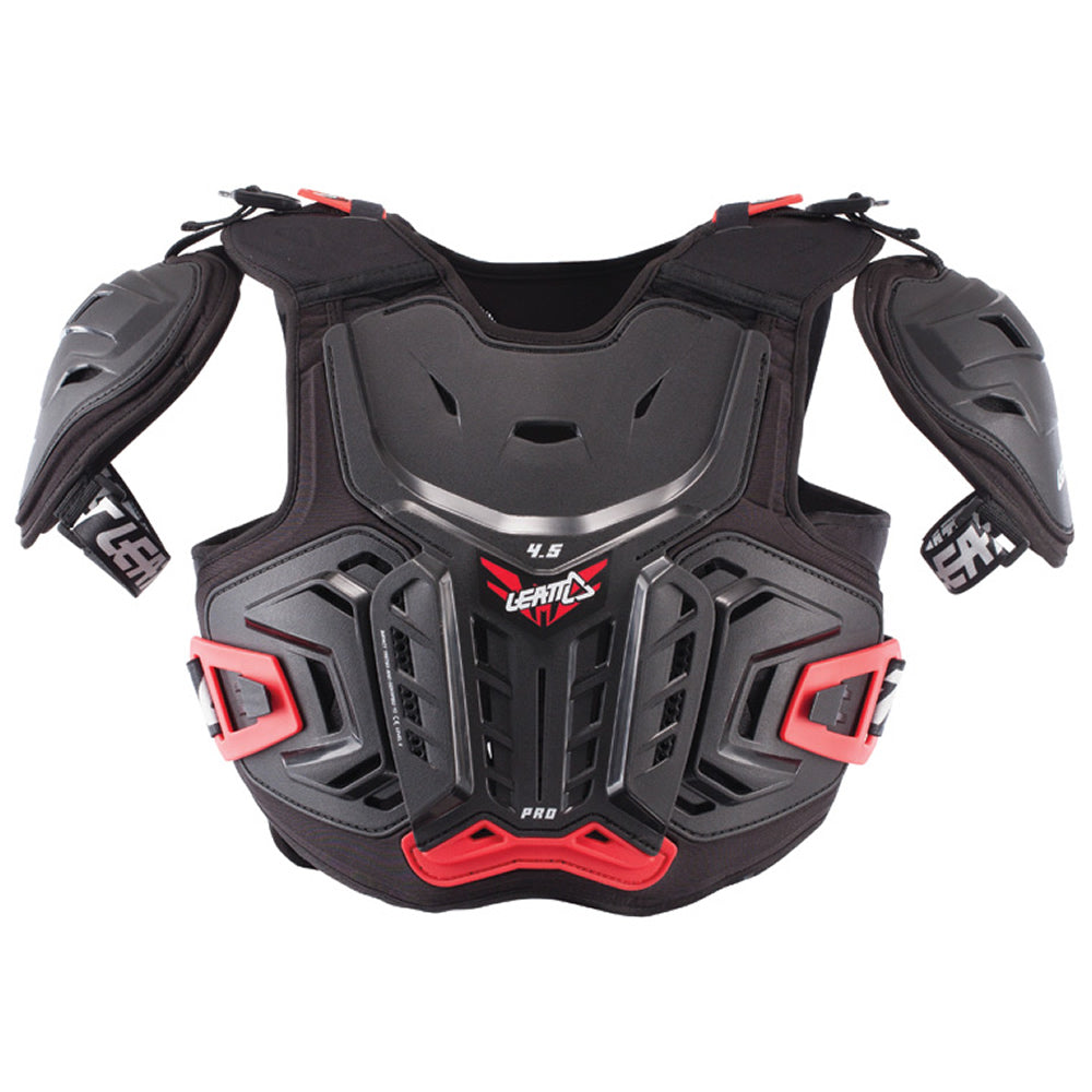 Brustpanzer 4.5 Pro Junior schwarz-rot