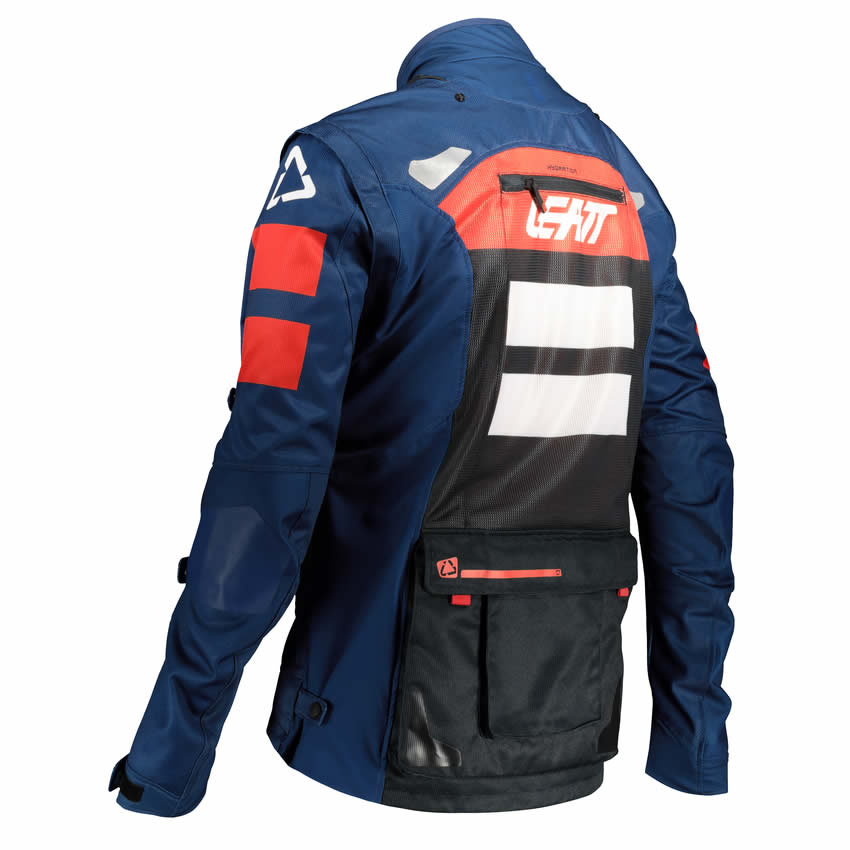 Jacke 4.5 X-Flow - blau-rot