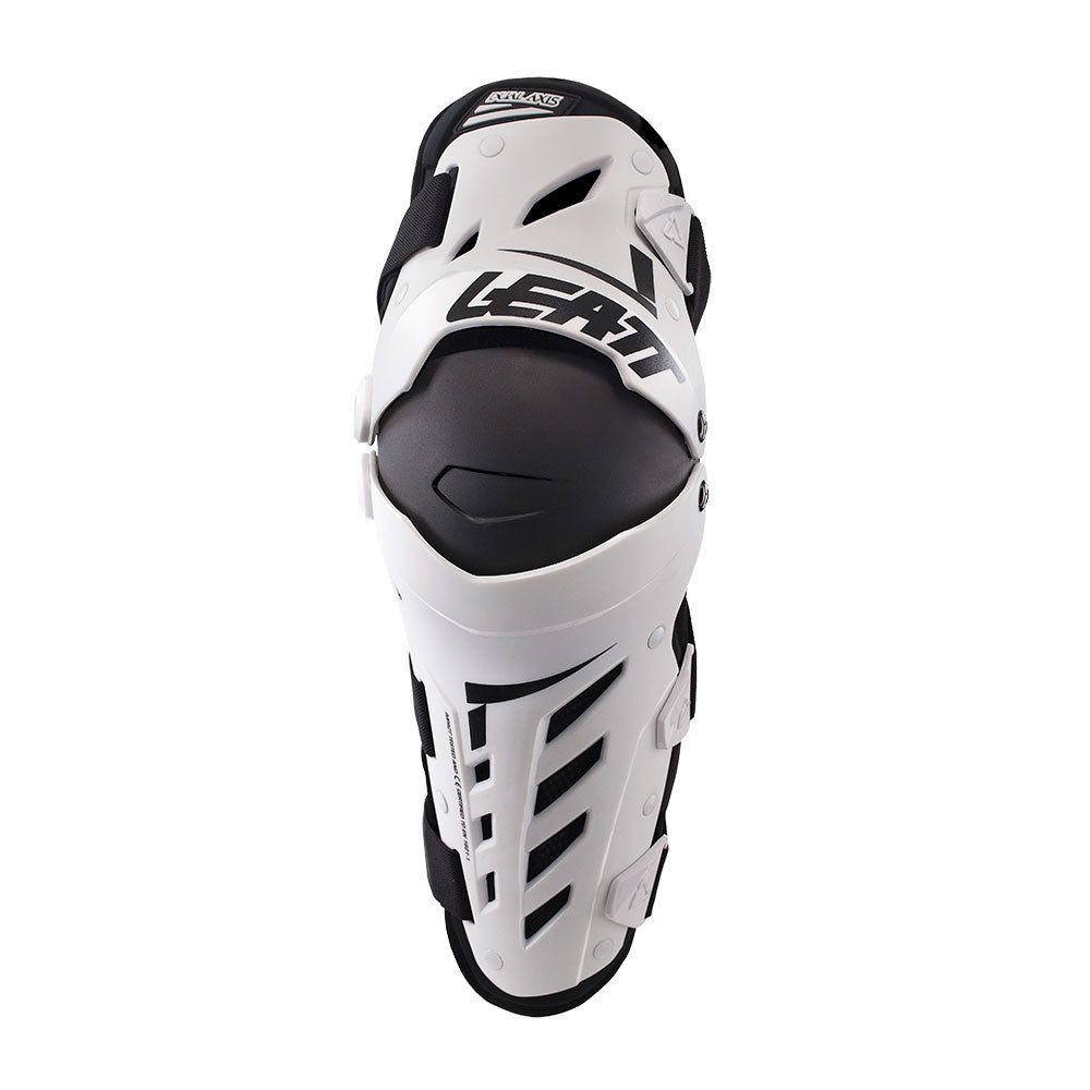 Knie Protektor Dual AXIS weiss-schwarz