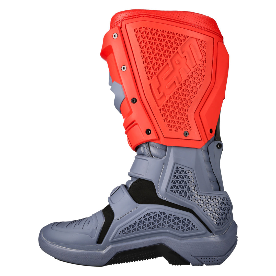 Stiefel 5.5 FlexLock grau-rot