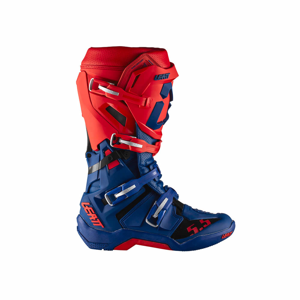Stiefel GPX 5.5 FlexLock - blau-rot