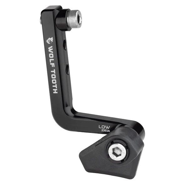 LoneWolf Aero chain guide, Braze-On, Low Mount, 38-52 T. - black