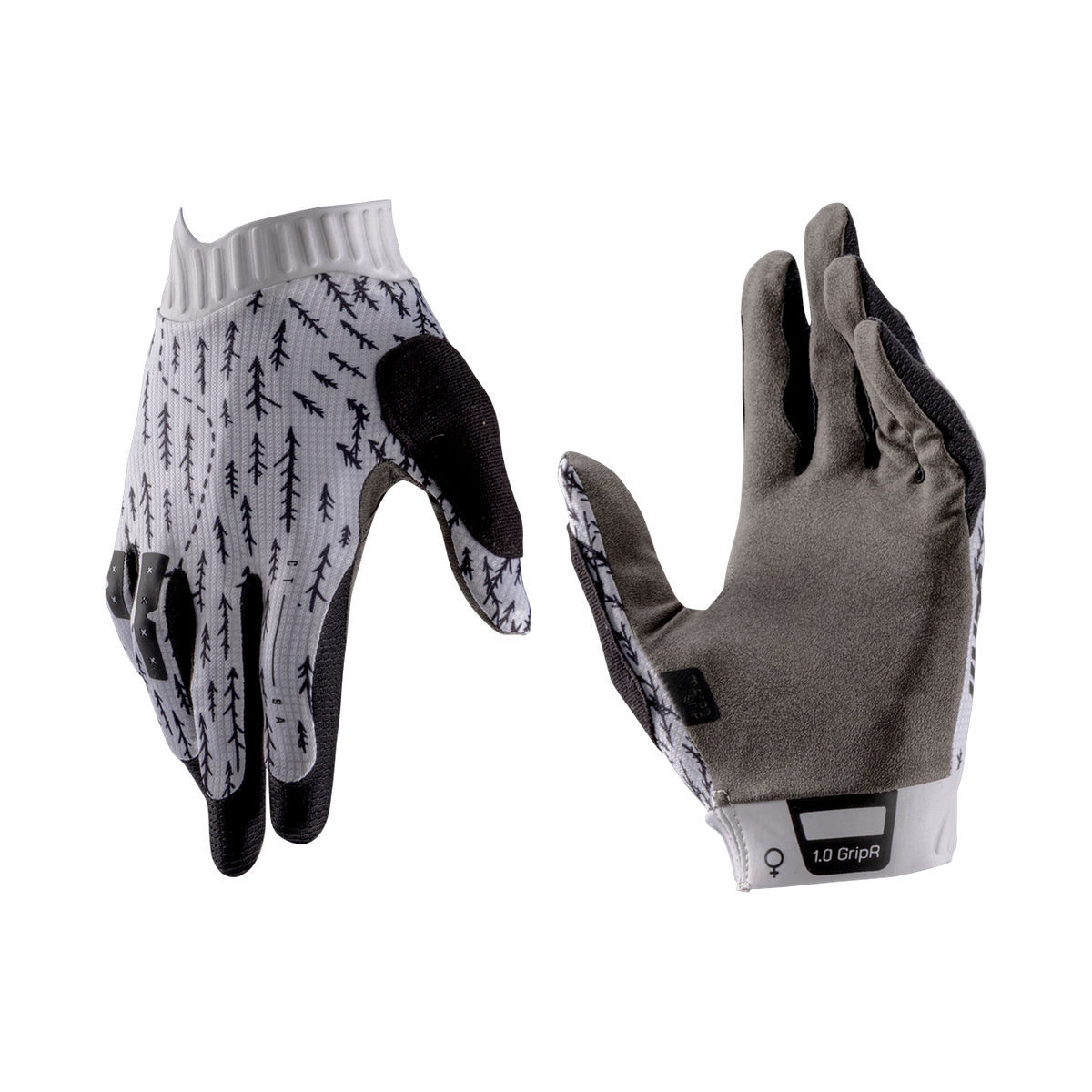 Guante MTB 1.0 GripR Mujeres - Trails White