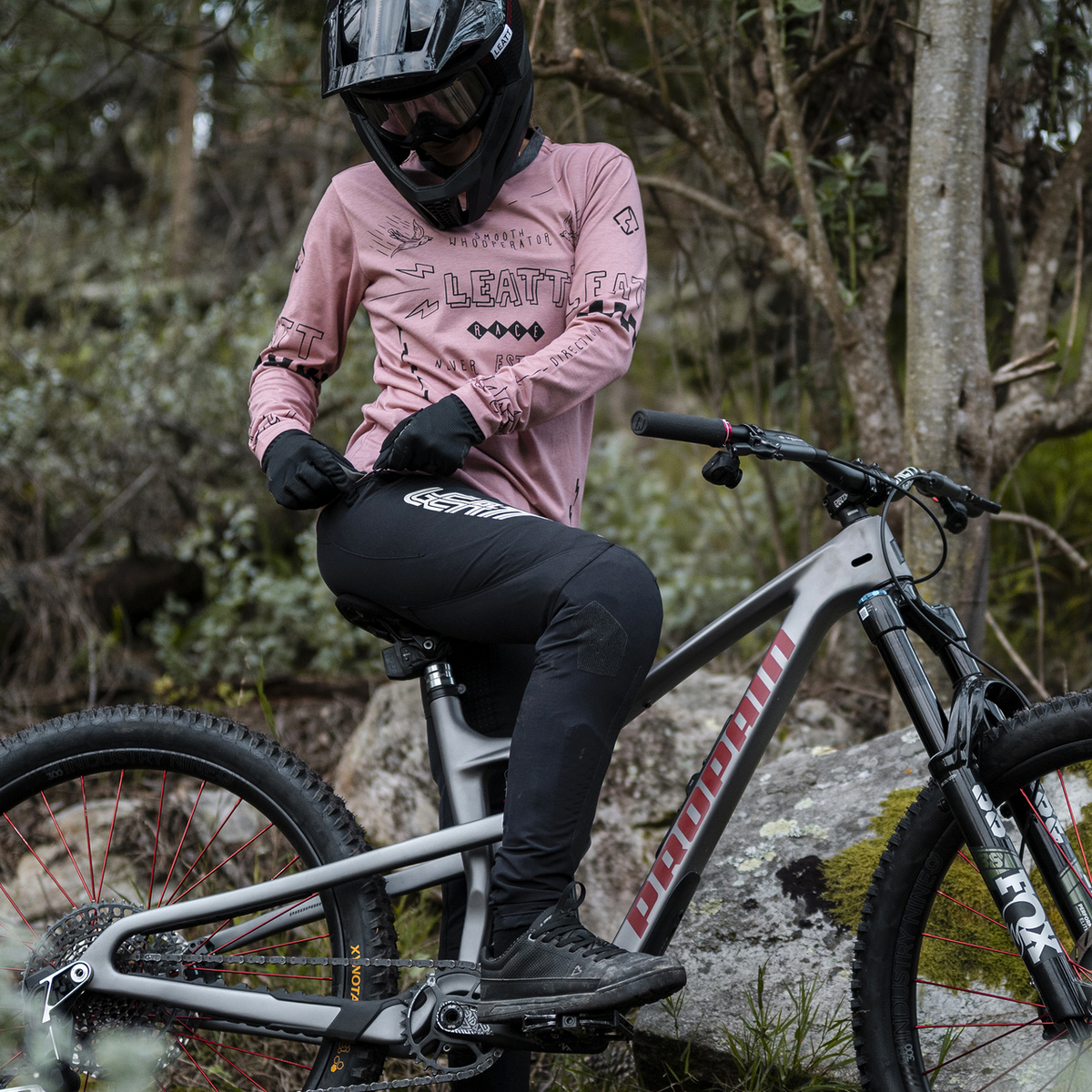 Pant MTB Gravity 3.0 Women - Race Black Leatt