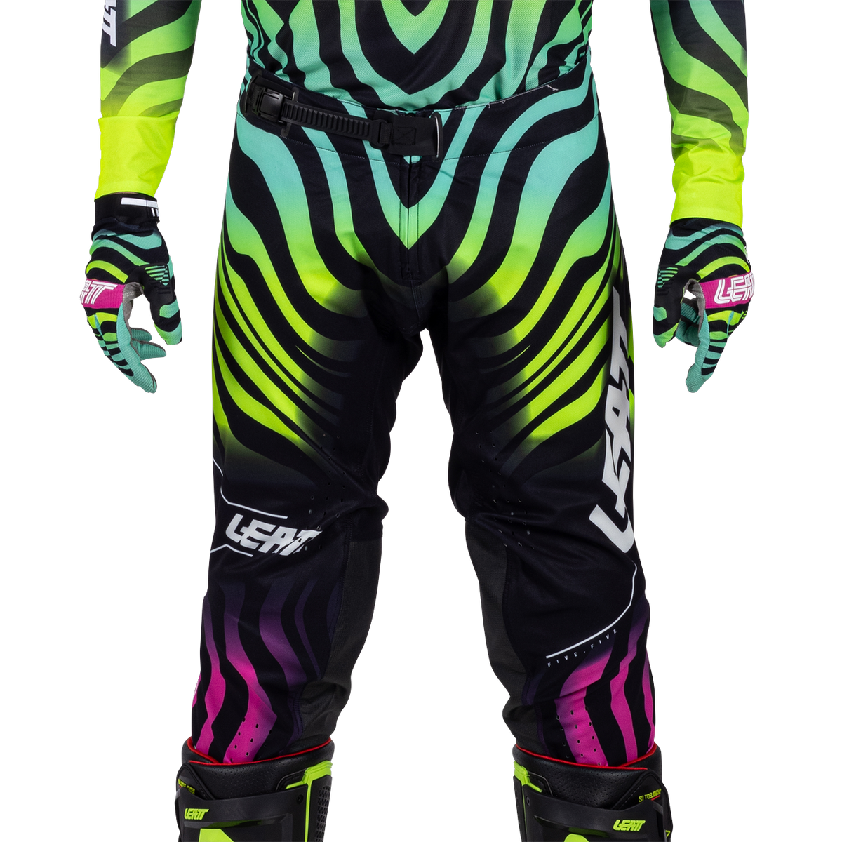 Pantalon Moto 5.5 I.K.S - Rose Tigre