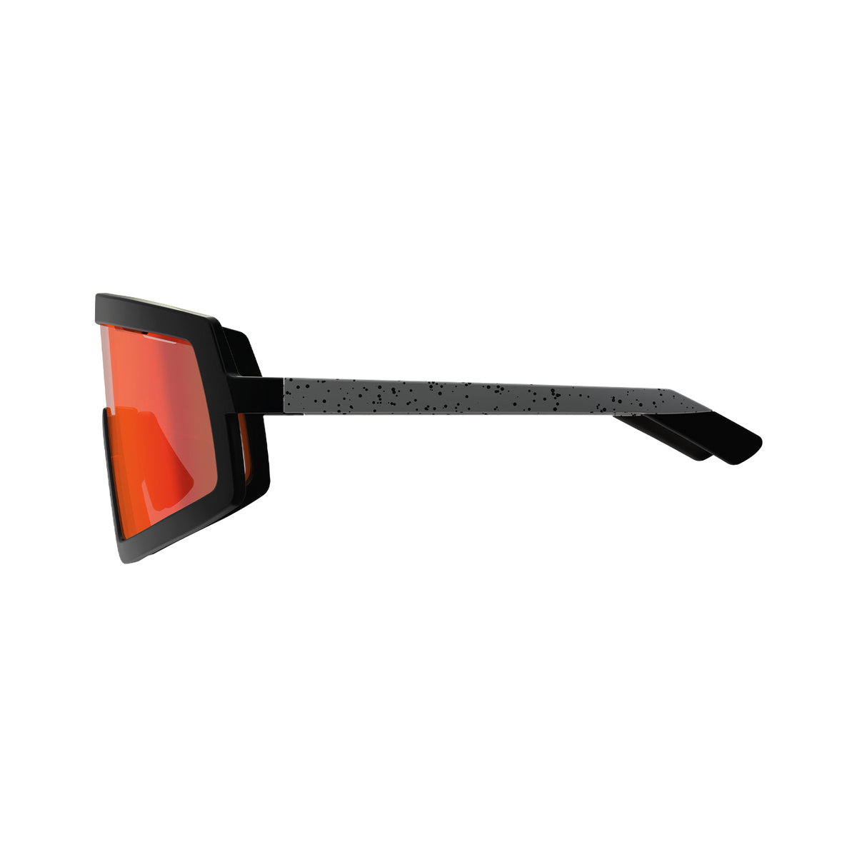 Sunglasses RideViz Mad - Black/White Iriz Cryztal Red 15 VLT